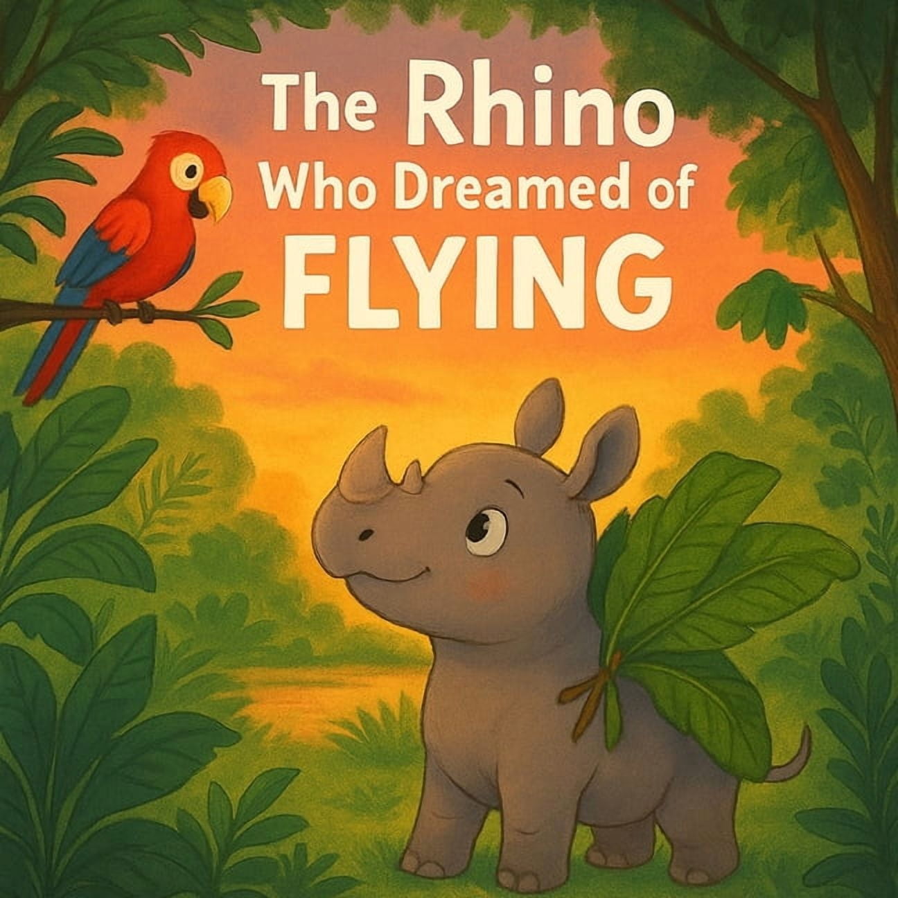The Rhino Who Dreamed of Flying: An Inspiring Story for Kids Who Dare to Dream, (Paperback)