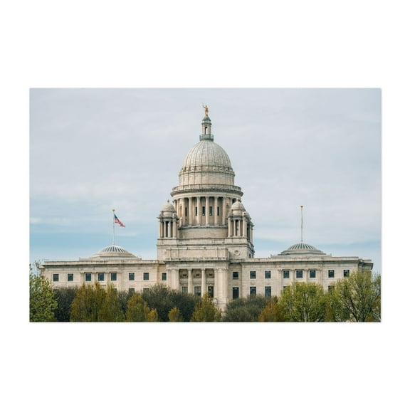 The Rhode Island State House - Providence Rhode Island Photography Unframed Wall Art Print 24 x 36 inches