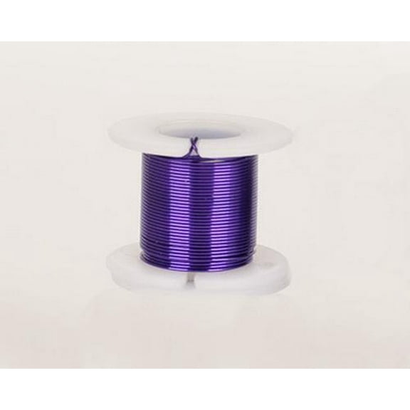 The Ribbon People 4mm Purple Colored Designer Aluminum Wire- Approximately 15 Yards
