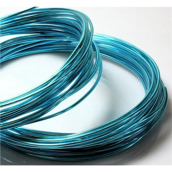 The Ribbon People 4mm Royal Colored Designer Aluminum Wire- Approximately 15 Yards