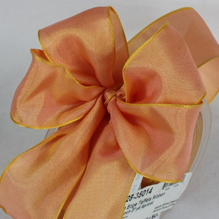5 Rolls 27 Yards Gold Ribbon, Ribbon for Gift Wrapping, Crafts Fabric for Gift R