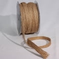 thumbnail image 1 of The Ribbon People Beige Braid Woven Edge Craft Ribbon 0.5" x 80 Yards, 1 of 2