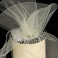 thumbnail image 1 of The Ribbon People Beige Contemporary Tulle Craft Ribbon 6 x 275 Yards, 1 of 2