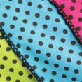 thumbnail image 1 of The Ribbon People Black and Blue Polka Dot Wired Craft Ribbon 1.5" x 40 Yards, 1 of 2