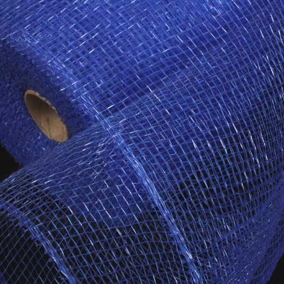 The Ribbon People Blue Decorating Mesh Craft Ribbon 6.5" x 120 Yards