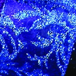 The Ribbon People Blue Glittered Wire Craft Ribbon 2.5" x 20 Yards