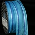 thumbnail image 1 of The Ribbon People Blue Striped Wired Craft Ribbon 1.5" x 54 Yards, 1 of 2