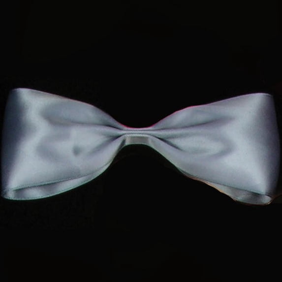 The Ribbon People Blue and Gray Contemporary Double Face Craft Ribbon 0.25" x 330 Yards