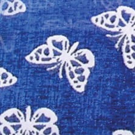 The Ribbon People Blue and White Small Butterfly Organza Craft Ribbon 2 ...
