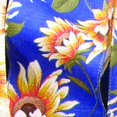 thumbnail image 1 of The Ribbon People Blue and Yellow Sunflower Meadow Wired Craft Ribbon 2.5" x 20 Yards, 1 of 2