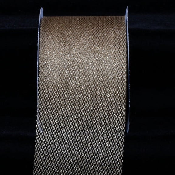 The Ribbon People Bronze Imperial Tulle Craft Ribbon 3 x 54 Yards