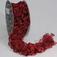 thumbnail image 1 of The Ribbon People Burgundy Red Roses Woven Sheer Craft Ribbon 2" x 5 Yards, 1 of 2