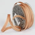 thumbnail image 1 of The Ribbon People Camel Brown French Wired Craft Ribbon 0.25" x 108 Yards, 1 of 3