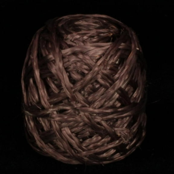 The Ribbon People Chocolate Brown Braided Snail Bundled Natural Raffia Ribbon 3.1mm x 280 Yards
