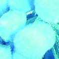 thumbnail image 1 of The Ribbon People Club Pack of 24 Teal Blue Wire Tie Pon Pon Craft Ribbon 12", 1 of 2