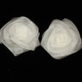thumbnail image 1 of The Ribbon People Club Pack of 72 Sheer Ivory Rose Craft Ribbon Flowers 1.5", 1 of 2