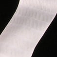thumbnail image 1 of The Ribbon People Cream White Diagonal Striped Woven Taffeta Wired Craft Ribbon 1.5" x 54 Yards, 1 of 2
