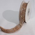 thumbnail image 1 of The Ribbon People Crystal Diamonds Craft Ribbons Gold and Clear Setting 0.75" x 40", 1 of 2