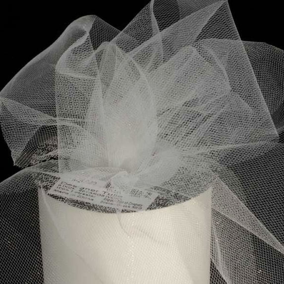 The Ribbon People Designer Ivory Tulle Craft Ribbon 3 x 550 Yards