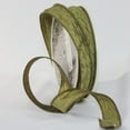 thumbnail image 1 of The Ribbon People Forest Green Crinkled Satin Wired Craft Ribbon 1" x 54 Yards, 1 of 3