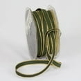 thumbnail image 1 of The Ribbon People Forest Green and Gold French Wired Craft Ribbon 0.25" x 108 Yards, 1 of 3