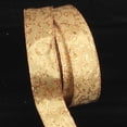 thumbnail image 1 of The Ribbon People Gold Filigree Printed Wired Craft Ribbon 1.5" x 40 Yards, 1 of 2