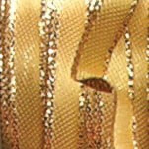 The Ribbon People Gold Solid Woven Wired Craft Ribbon 0.75" x 108 Yards