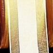 thumbnail image 1 of Gold and Pearl White Striped Organdy Margaritte Craft Ribbon 0.5" x 120 Yards, 1 of 2
