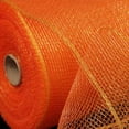 thumbnail image 1 of The Ribbon People Golden Orange Decorating Mesh Craft Ribbon 6.5" x 80 Yards, 1 of 2