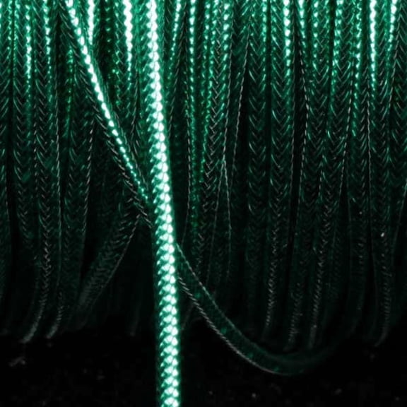 The Ribbon People Green Contemporary Braided Craft Cord 0.25" x 218 Yards