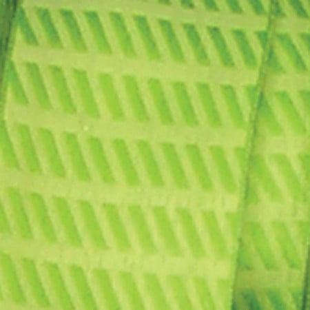 The Ribbon People Green Diagonal Striped Woven Taffeta Wired Craft Ribbon 1.5" x 54 Yards
