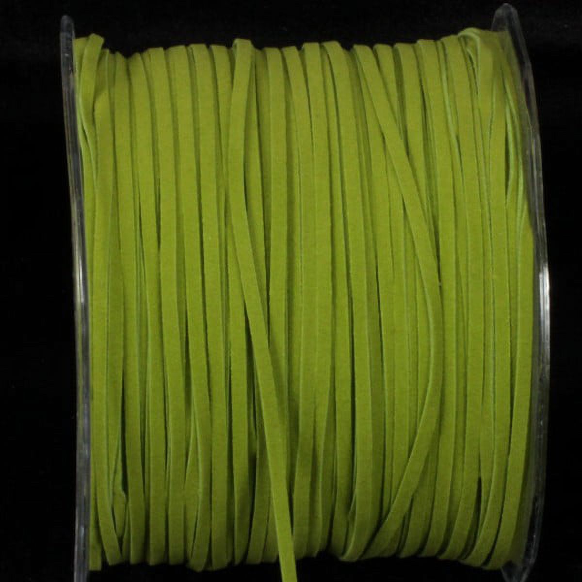 Green Ribbon String The Ribbon People Green Faux Leather Ribbon Cord 0.25