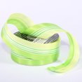 thumbnail image 1 of The Ribbon People Green and White Wired Craft Ribbon with Stripes 1.5" x 40 Yards, 1 of 2