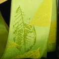 thumbnail image 1 of The Ribbon People Green and Yellow Fall Leaf Print Wired Craft Ribbon 1.5" x 27 Yards, 1 of 1