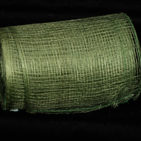 The Ribbon People Hunter Green Sinamay Abaca Fiber Craft Ribbon 5