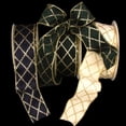 thumbnail image 1 of The Ribbon People Hunter Green Velvet Diamond Jubilee Wired Craft Ribbon 2" x 40 Yards, 1 of 2