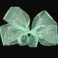 thumbnail image 1 of The Ribbon People Jade Garnett Green Organdy Craft Ribbon 3" x 55 Yards, 1 of 2