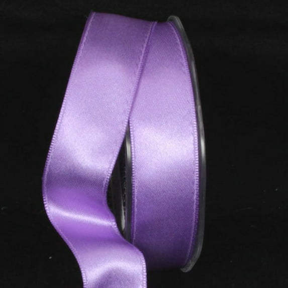 The Ribbon People Lavender Purple Double Face Solid Wired Craft Ribbon 1" x 44 Yards