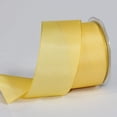 thumbnail image 1 of The Ribbon People Lemon Yellow Solid Wired Craft Ribbon 2.5" x 27 Yards, 1 of 3
