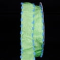 thumbnail image 1 of The Ribbon People Lime Green and Blue Wired Samoa Ribbon 1.5" x 54 Yards, 1 of 2