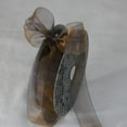 thumbnail image 1 of The Ribbon People Night Brown and Black Shimmering Crystal Organdy Ribbon 1" x 55 Yards, 1 of 2