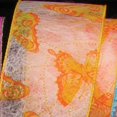 thumbnail image 1 of The Ribbon People Orange Honey and Yellow Butterfly Wired Craft Ribbon 2.5 " x 40 Yards, 1 of 2