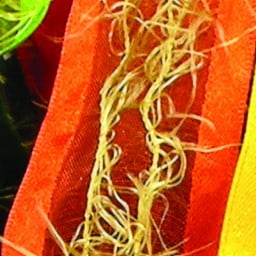 The Ribbon People Orange Striped Wire Edged Craft Ribbon 1.5" x 27 Yards