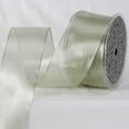 thumbnail image 1 of Pearl White Metallic Sheer Wired Craft Ribbon 2" x 25 Yards, 1 of 2