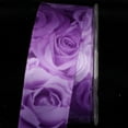 thumbnail image 1 of The Ribbon People Perfect Purple Rose Day Wired Craft Ribbon 1.5" x 27 Yards, 1 of 1