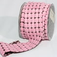 thumbnail image 1 of The Ribbon People Pink Blocks Motif Woven Edge Craft Ribbon 1.5" x 20 Yards, 1 of 2
