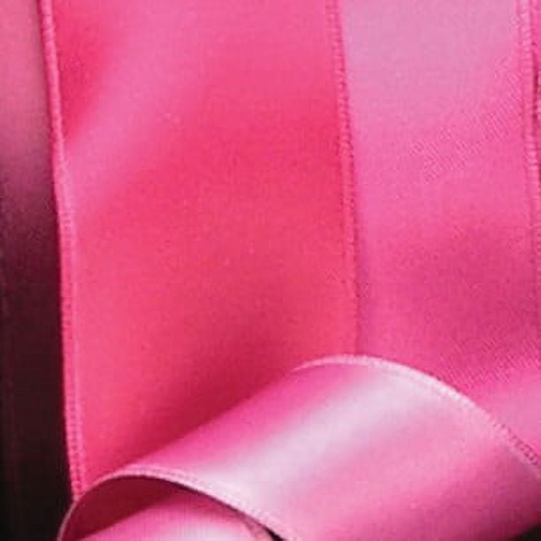 The Ribbon People Pink Double Faced French Wired Craft Ribbon 1" x 54 Yards