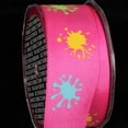 thumbnail image 1 of The Ribbon People Pink Paint Wired Craft Ribbon 1.5" x 27 Yards, 1 of 2