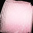 thumbnail image 1 of The Ribbon People Pink Polka Dotted Wired Craft Ribbon 4" x 40 Yards, 1 of 2