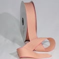 thumbnail image 1 of The Ribbon People Pink and Yellow Striped Grosgrain Craft Ribbon 1.5" X 55 Yards, 1 of 2
